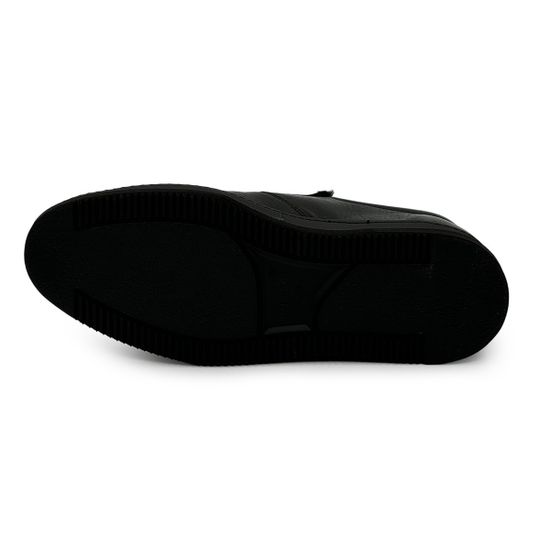 Слипоны GIAMPIERONICOLA черные кожаные на меховой подкладке - фото 4, 40197 GPN