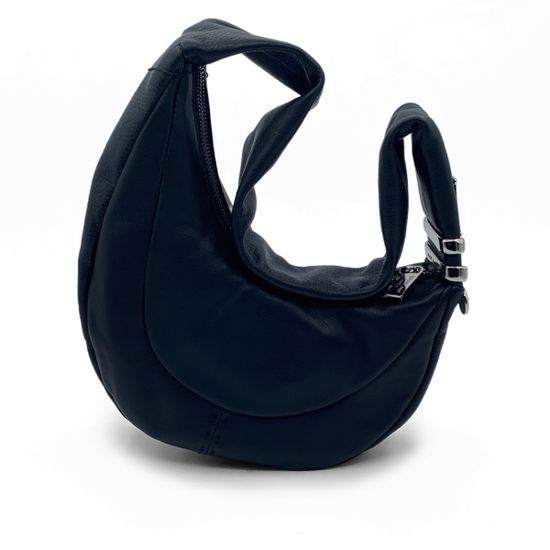 Сумка Renato Angi черная кожаная - фото 4, 3103581 RA