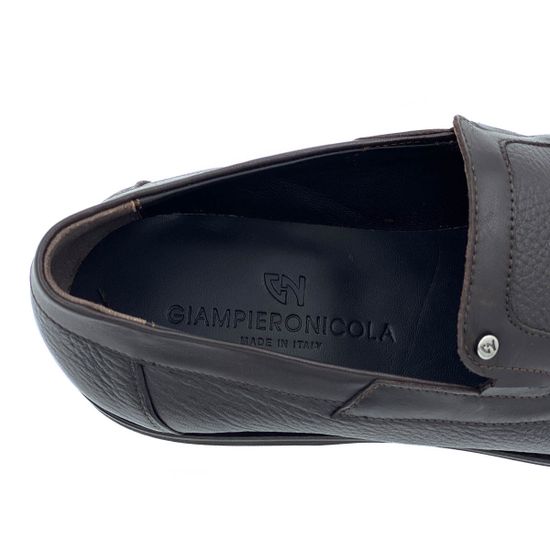 Туфли Giampieronicola коричневые кожаные - фото 7, V43416 GPN