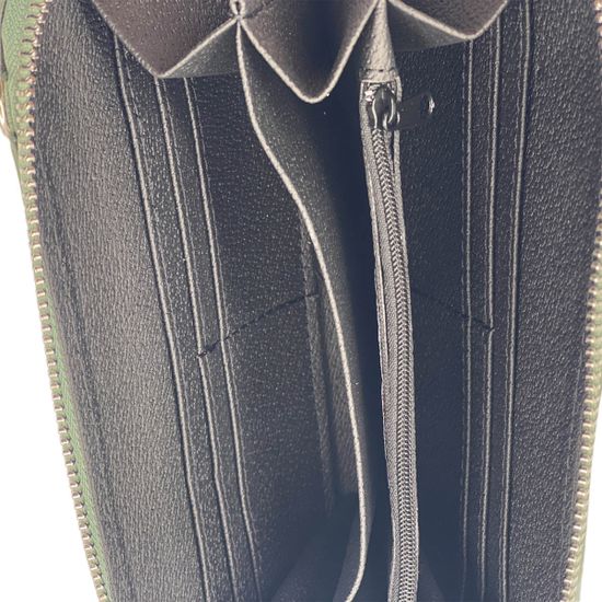 Сумка мини кросс-боди Di Gregorio зеленая кожаная - фото 5, 8722 DG MENTA