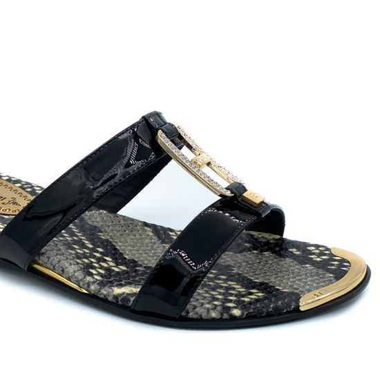 Сабо Loretta Pettinari черные - фото 6, 