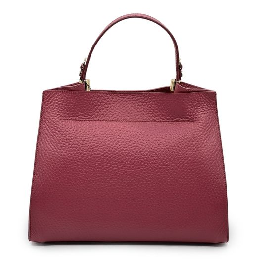 Сумка Gironacci бордовая кожаная - фото 3, 2512 GIR BORDO