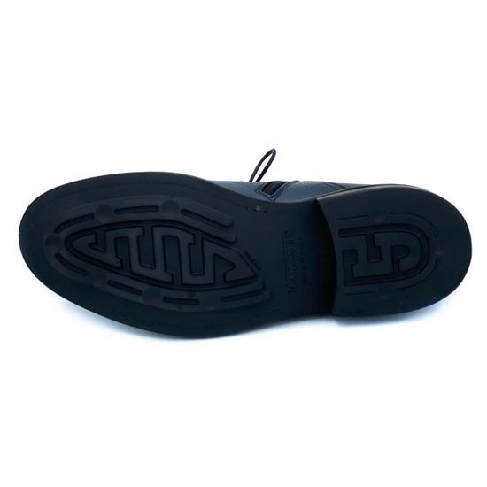 Ботинки Mario Bruni синие кожаные МЕХ - фото 4, 13950 MB BLI