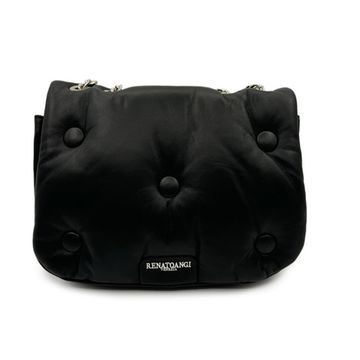 Сумка Renato Angi черная кожаная - фото 1, 3203511 RA NERO
