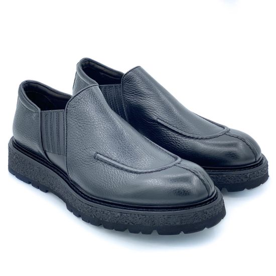 Ботинки Giampieronicola черные кожаные демисезонные - фото 8, D41114 GPN NERO