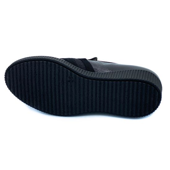 Полуботинки Donna Soft черные наплак демисезонные - фото 4, DS1241 DS FUMO