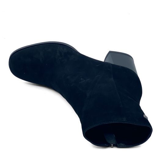 Ботильоны CVCover черные замшевые на меху - фото 5, 4491143-2 COV