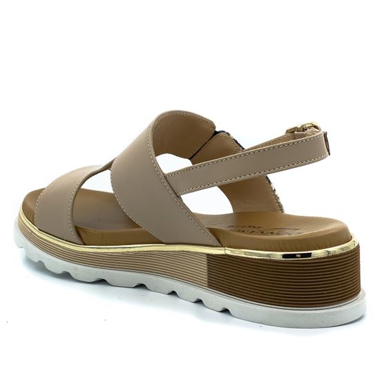 Сандалии женские Donna Soft бежевые - фото 3, 