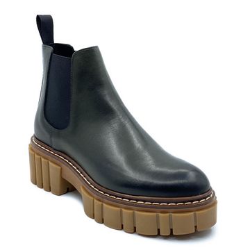 Ботинки Mimmu зеленые кожаные демисезонные - фото 2, E502E1 MIM VERDE