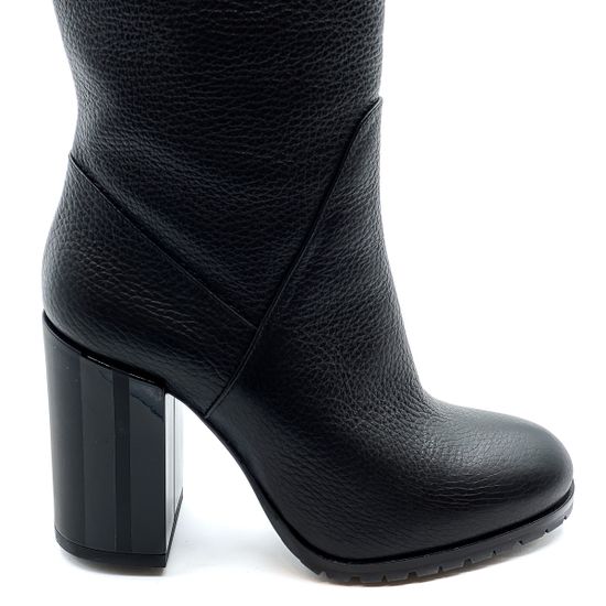 Сапоги Giorgio Piergentili кожа черная байка - фото 5, 394 GP NAPPA