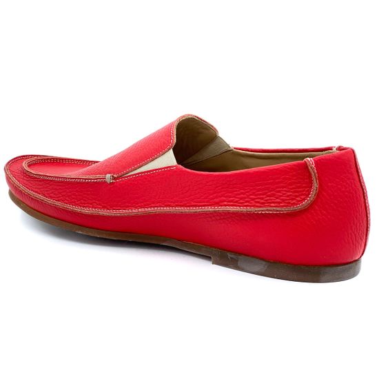 Слипоны Giampieronicola красные - фото 3, 38109A GPN