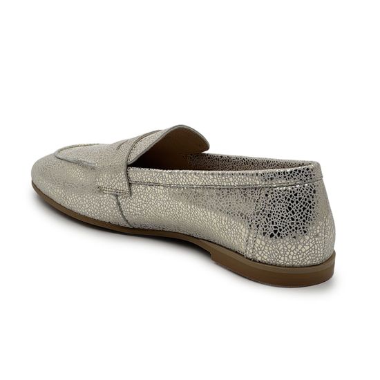 Лоферы CV COVER золотистые кожаные - фото 3, 9811-03 COV ORO