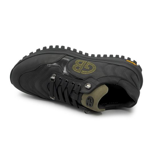 Кроссовки GianFranco Butteri черные кожа/нубук демисезонные - фото 5, 38901-C BUT