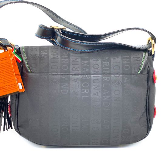 Сумка Marino Orlandi черная текстиль - фото 3, 