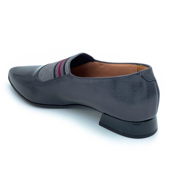 Туфли Mot CLe серые наплак - фото 3, 