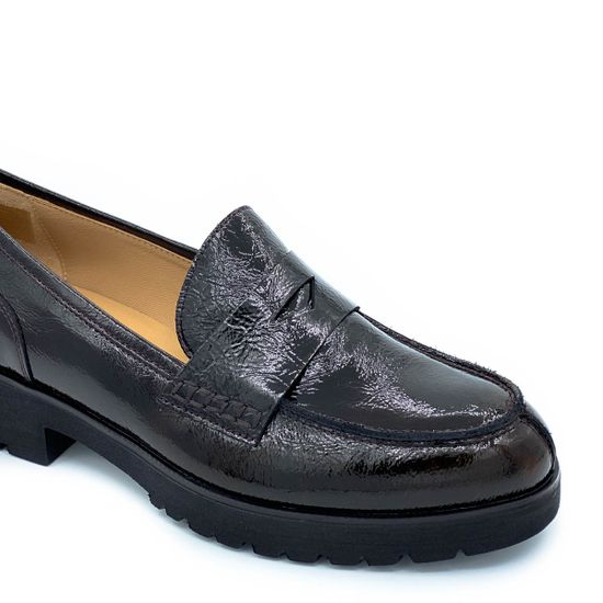 Лоферы Donna Soft коричневые наплак - фото 6, 