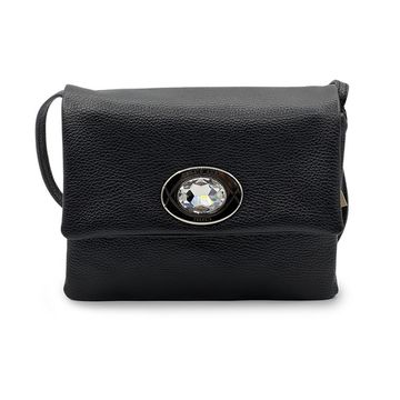 Сумочка Renato Angi черная кожаная - фото 1, 3357101 RA NERO