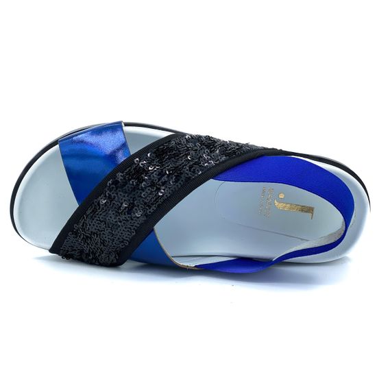 Сандалии  Jeannot бело-синие - фото 5, 37065 JN