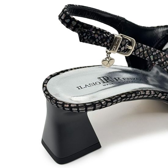 Туфли женские Ilasio Renzoni замшевые черные - фото 7, 8006 IR