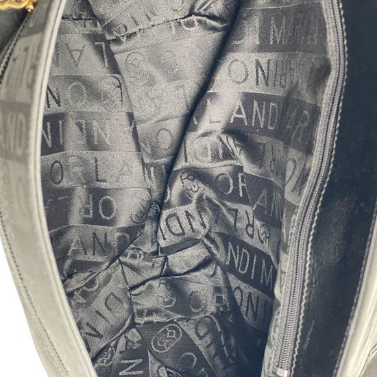 Сумка Marino Orlandi черная текстиль - фото 5, 