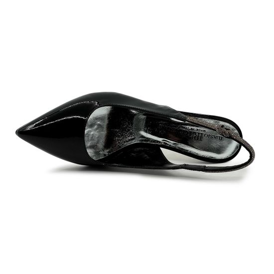 Туфли летние Ilasio Renzoni черные лакированные - фото 5, 8507 IR NERO