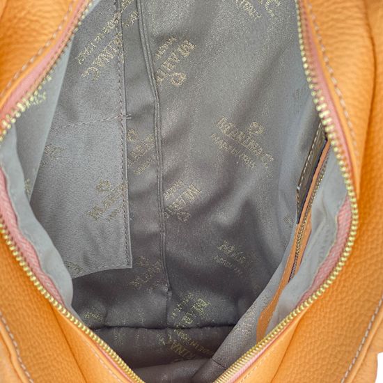 Сумка Marina Creazioni оранжевая кожаная - фото 6, B5430 MC ARRANCIA