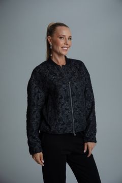 Бомбер Tuffoni черный - фото 2, 7726023 TUF NERO