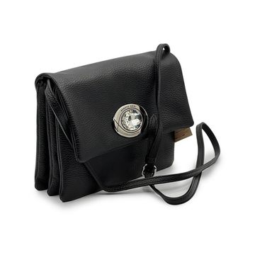 Сумочка Renato Angi черная кожаная - фото 2, 3357101 RA NERO