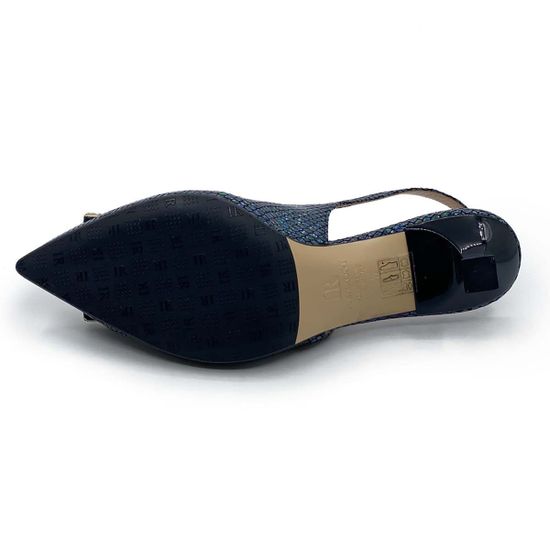 Туфли открытые Ilasio Renzoni черные кожаные - фото 4, 6794 IR NERO