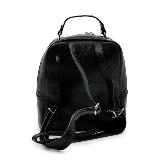 Рюкзак Renato Angi черный кожаный - фото 3, 3554801 RA NERO