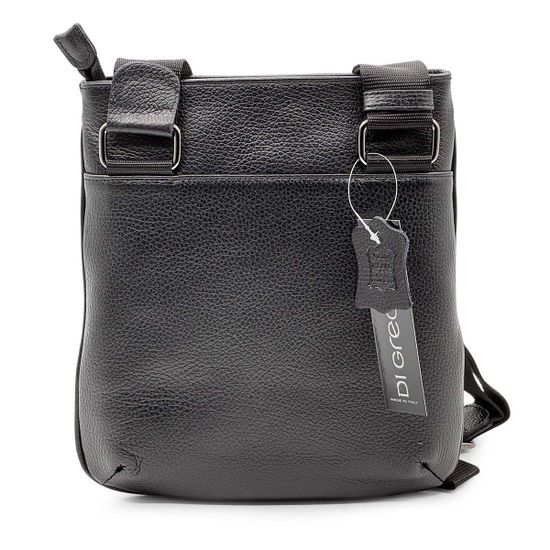 Сумка Di Gregorio мужская черная кожаная - фото 3, 600 DG 2026