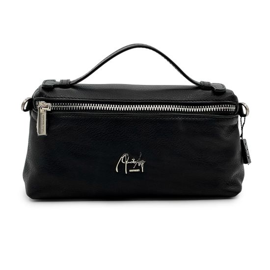 3507381 Renato Angi черная кожаная - фото 1, 3507381 RA NERO