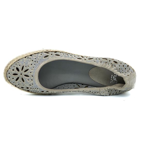 Эспадрильи Fru.it бежевые замшевые - фото 5, 