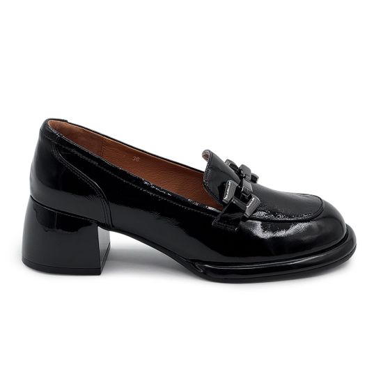 Туфли Francesco Valeri черные лакированные - фото 1, TU30 FV