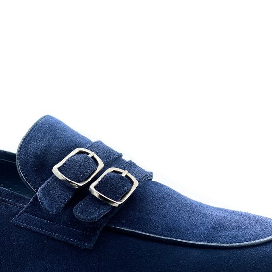 Лоферы мужские Pertini замша синие - фото 6, 191M24699D2 PRT