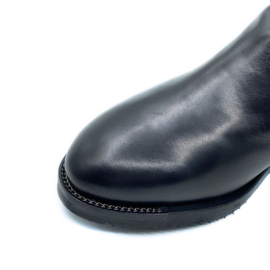 Сапоги Donna Soft черные кожаные евромех - фото 7, 