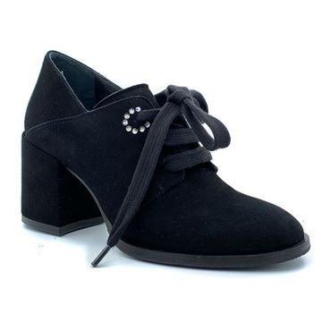 Ботильоны DiGiada черного цвета на среднем устойчивом каблучке - фото 2, 1493 GIA