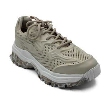 Кроссовки Nila Nila бежевые кожаные - фото 2, ET145-004 NIL BEIGE