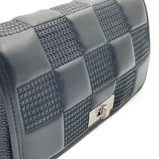 Сумка кросс-боди Marina Creazioni черная кожаная - фото 4, B6514 MC NERO TRP248