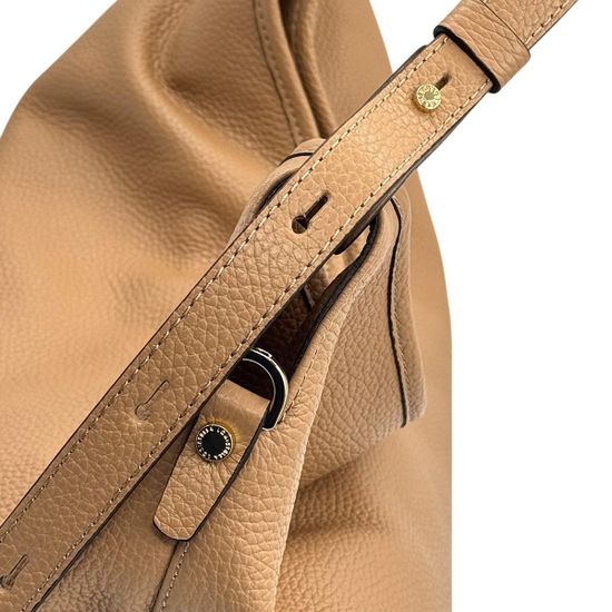 Сумка Loristella бежевая кожаная - фото 4, 2769 LS BEIGE