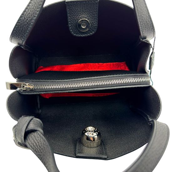 Сумка женская Renato Angi черная кожаная - фото 6, 3555801 RA NERO