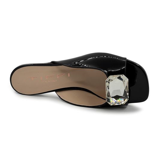 Мюли Tiffi черные лакированные - фото 5, Q22/30M TI NERO