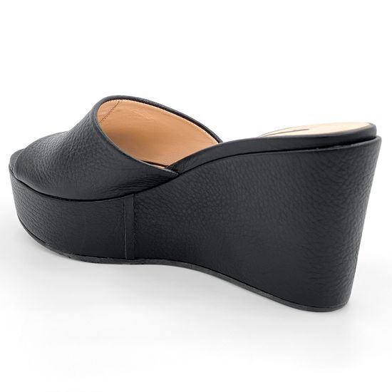 Сабо Tiffi черные кожаные - фото 3, 405/Z60 TI