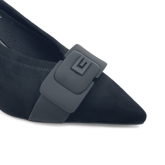 Туфли TUFFONI текстильные черные - фото 6, 