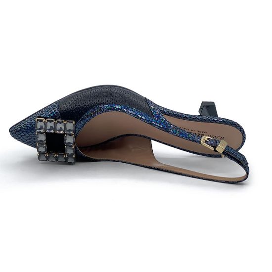 Туфли открытые Ilasio Renzoni черные кожаные - фото 5, 6794 IR NERO