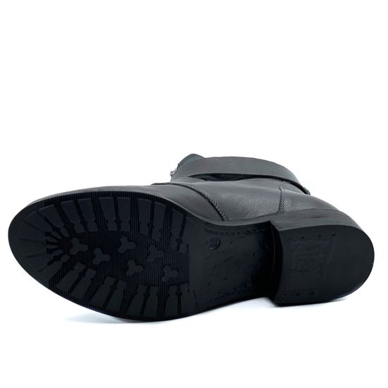 Ботинки Cover серые на байке - фото 4, 