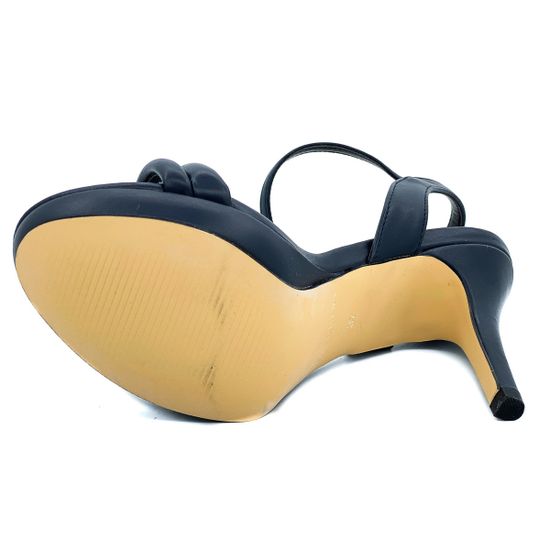 Босоножки Pacomena темно-синие кожаные - фото 4, 6991 PAC BLU