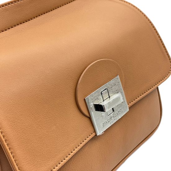 Сумка Renato Angi коричневая кожаная - фото 4, 2701281 RA CUOIO