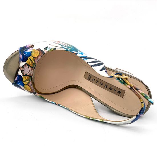 Босоножки Renzi кожаные мультиколор - фото 5, 501701A RZ