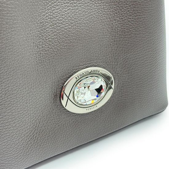 Сумка Renato Angi коричневая кожаная - фото 4, 3257901 RA MORO